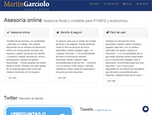 Tablet Screenshot of martingarciolo.com